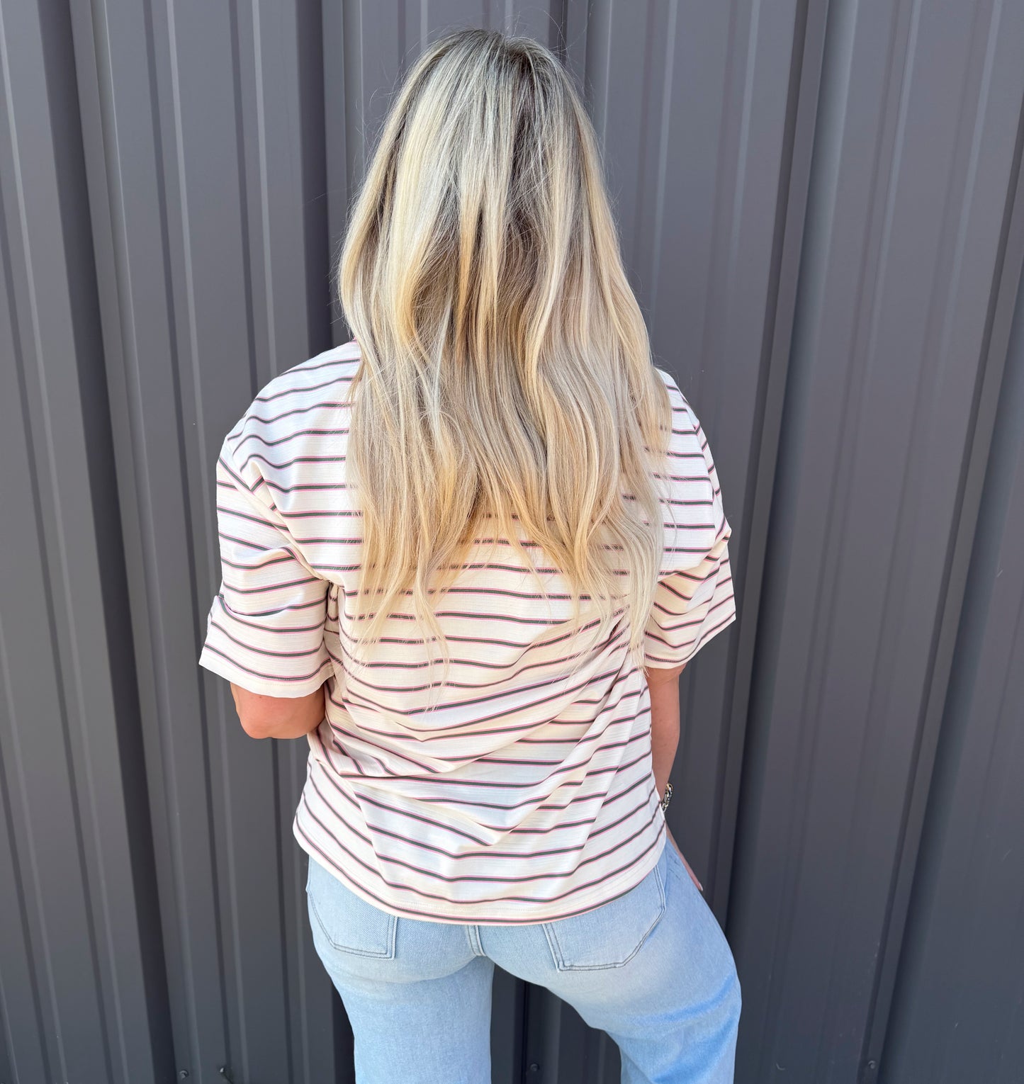 The Sutton Stripe Top