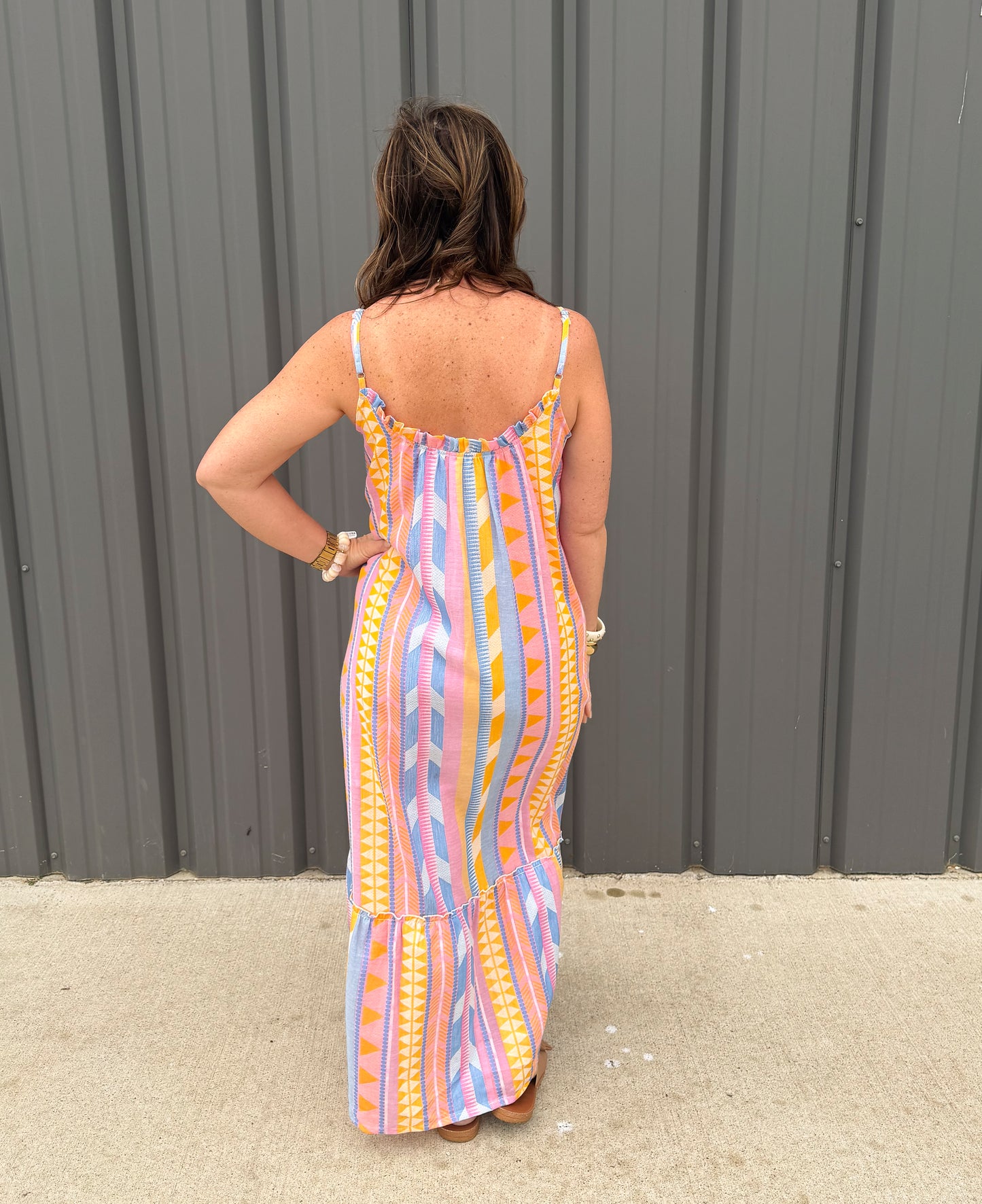 Mosaic Midi Dress