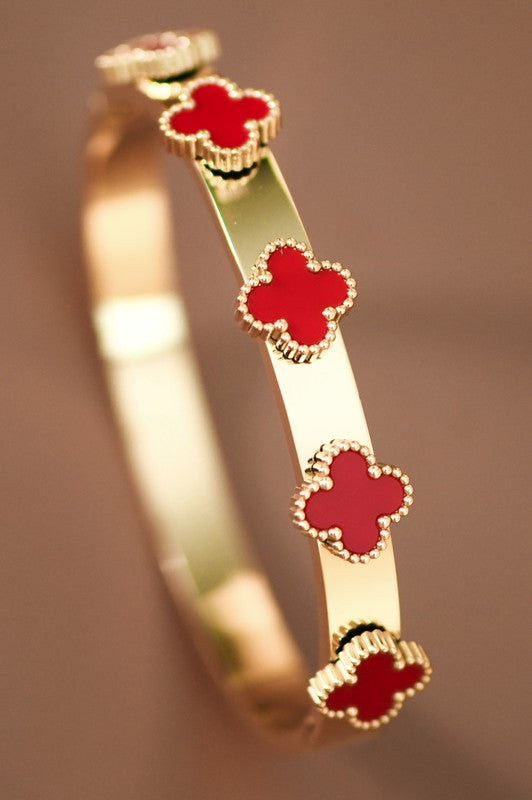 Lucky in Red Bangle