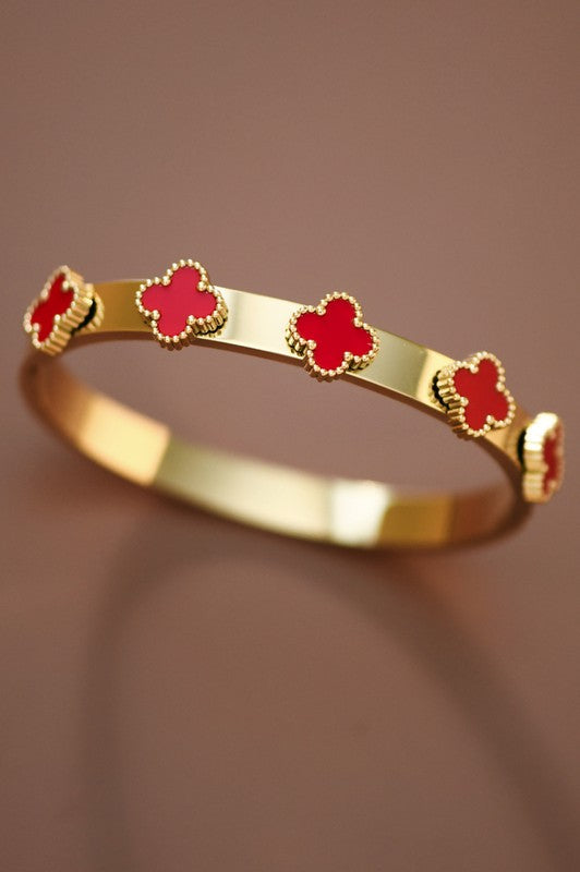 Lucky in Red Bangle