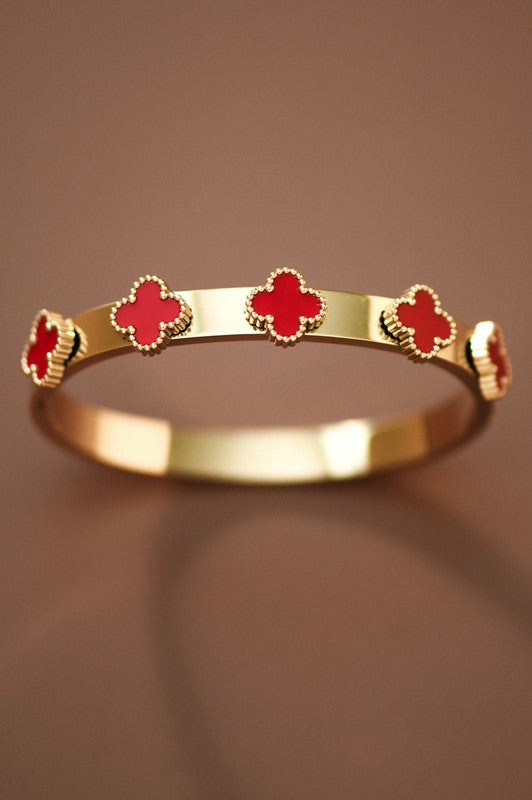 Lucky in Red Bangle