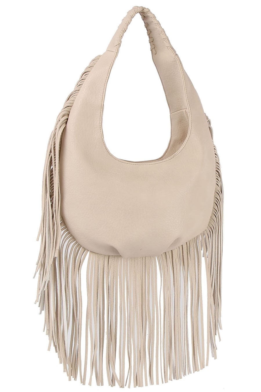High Desert Fringe Hobo Bag - Sand