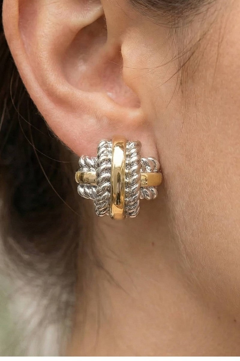 Mixed Metal Muse Studs