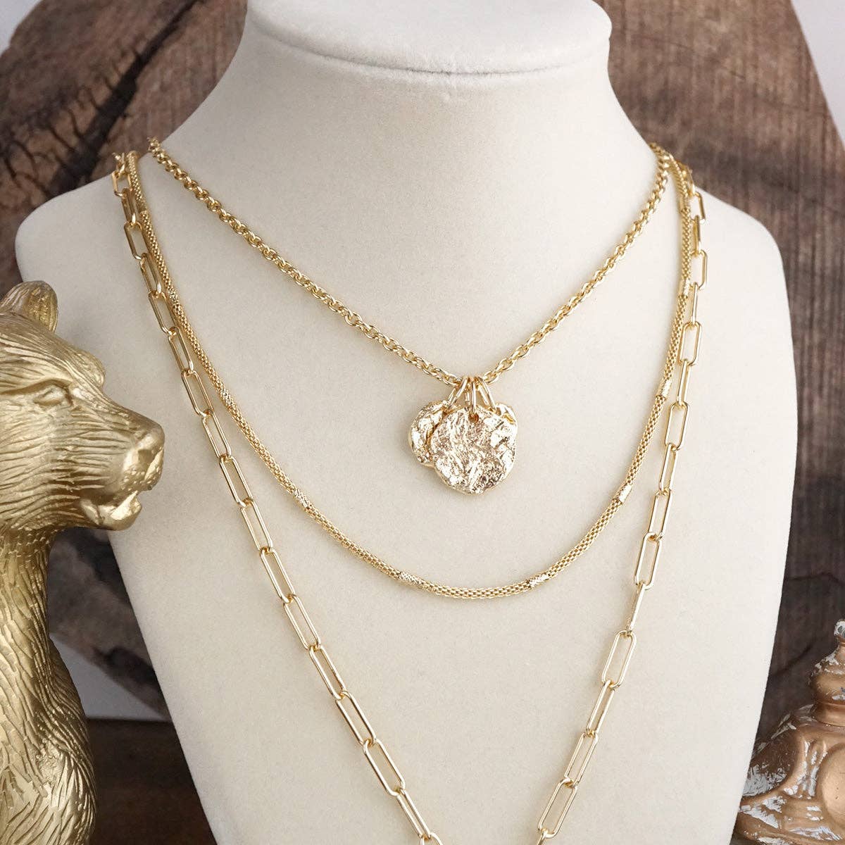 Treasure Trio Necklace