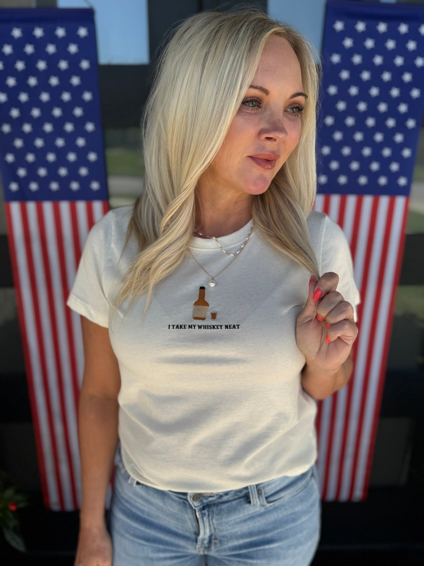 The Whiskey Neat Tee