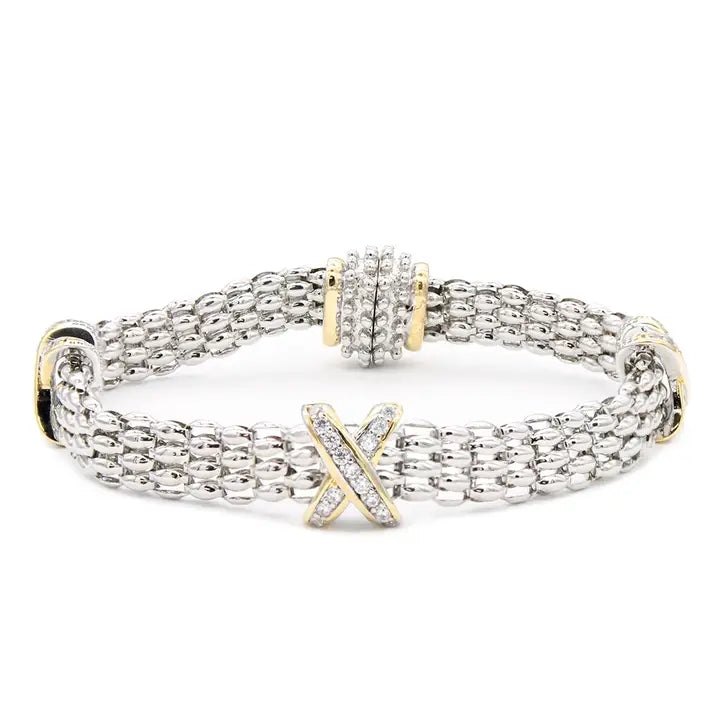 The Interlock Pavé Bracelet
