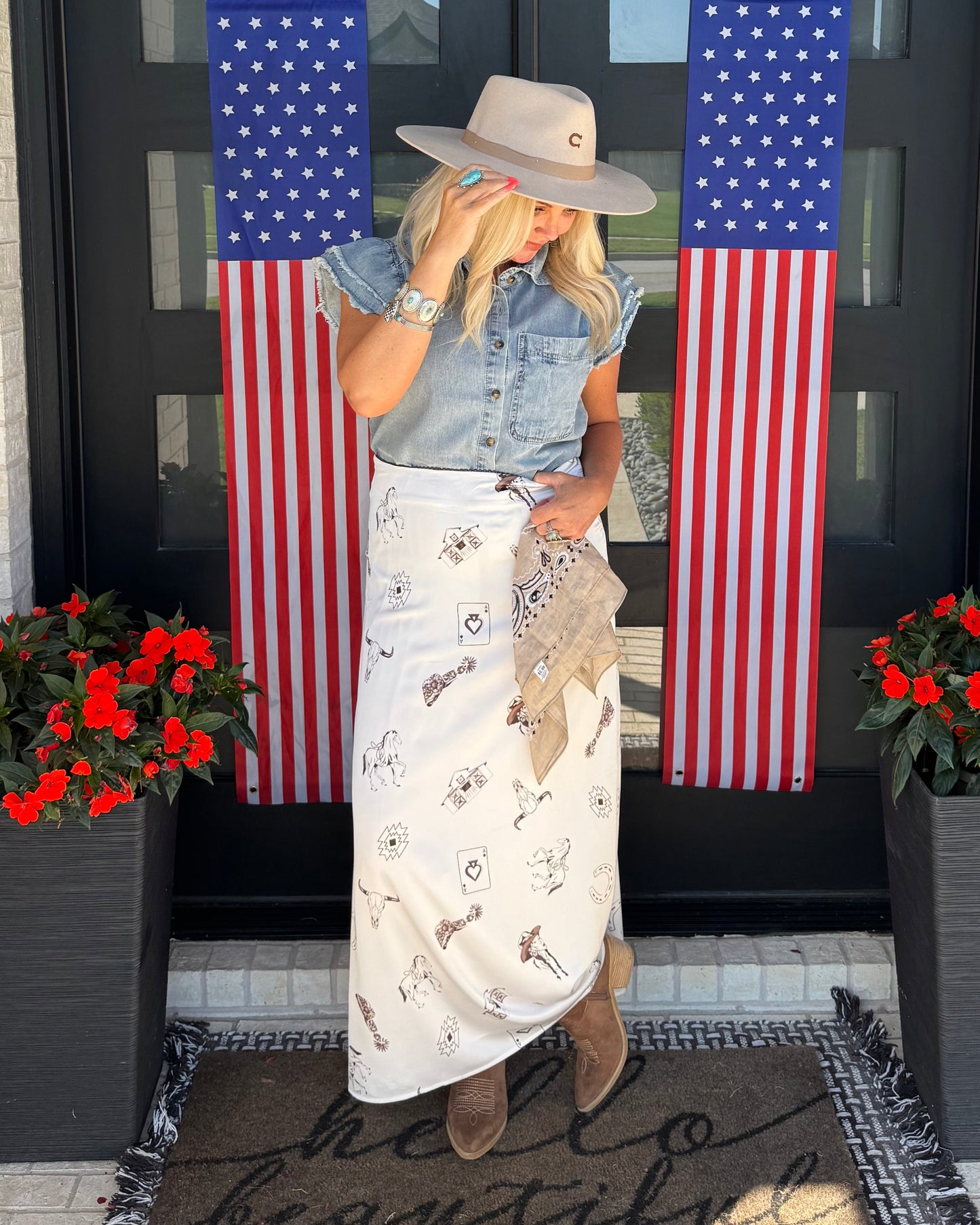 The Desert Bloom Skirt
