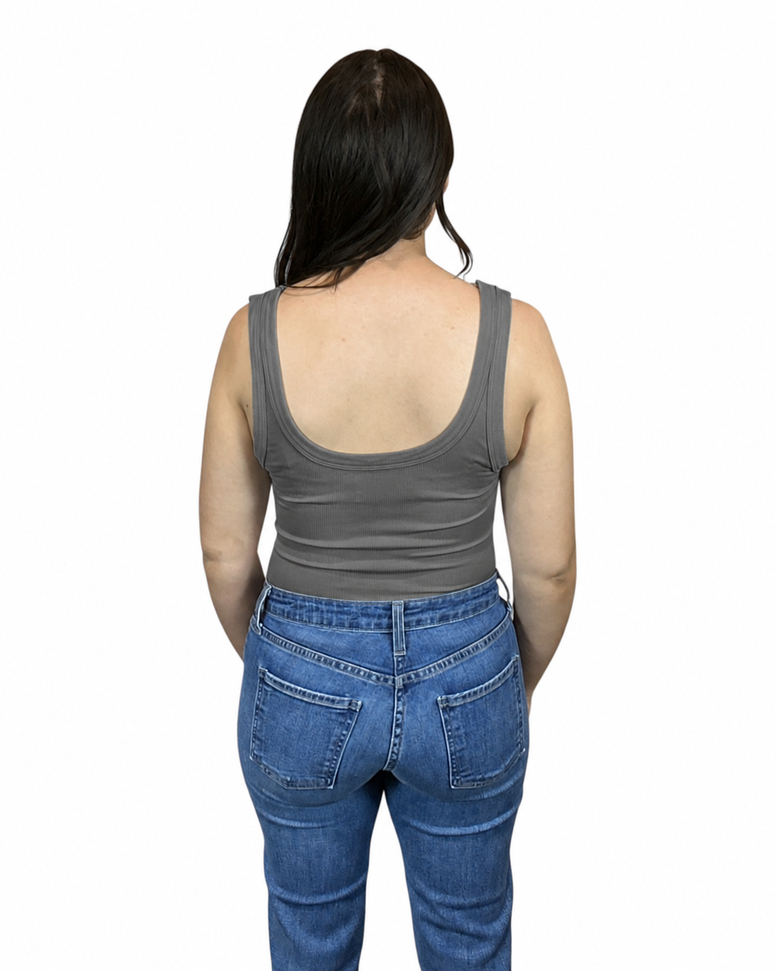 Everyday Reversible Tank - Gray