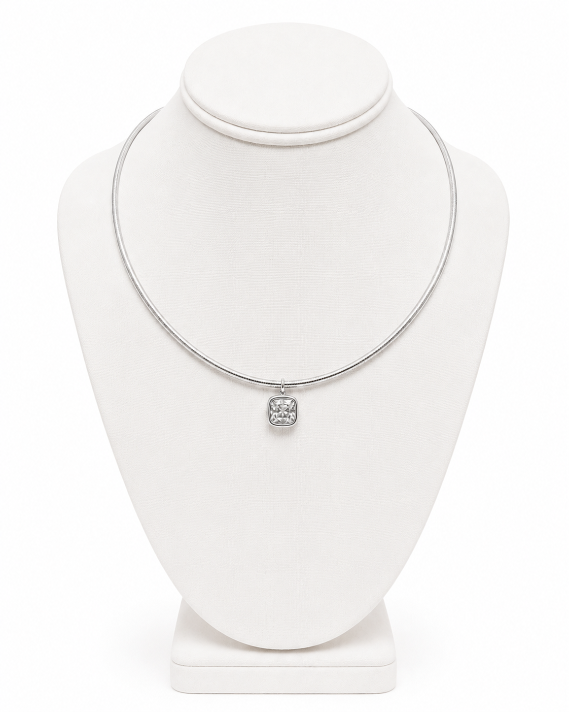Classic Crystal Pendant Necklace
