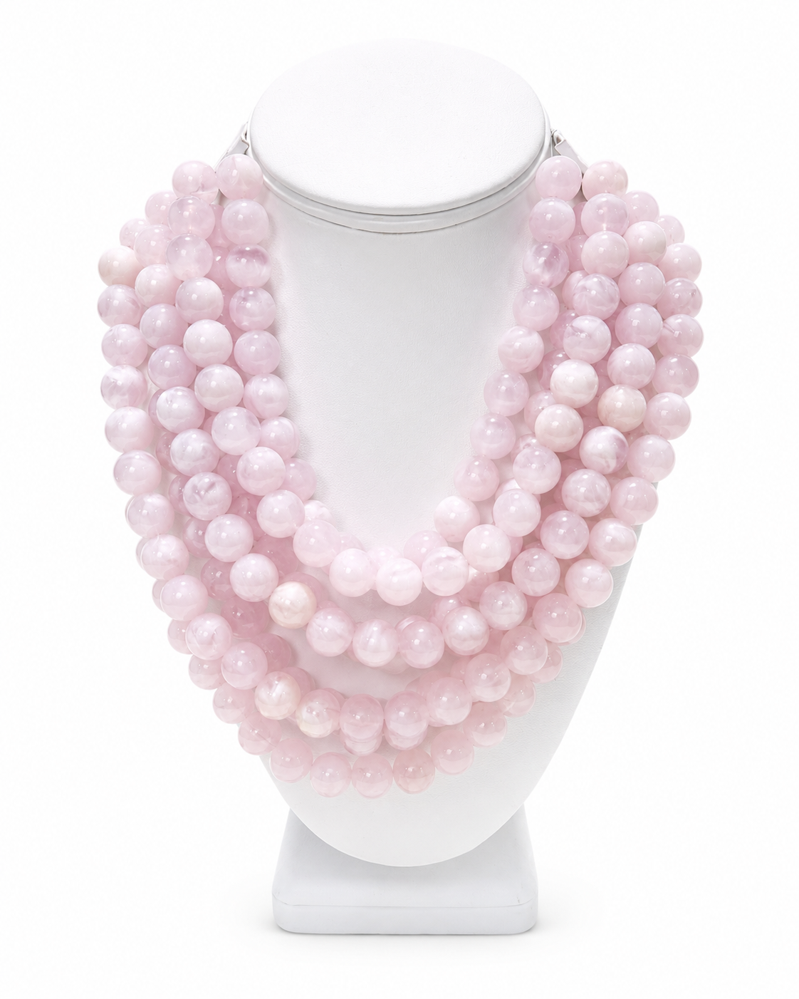 Multi-Layer Colored Bead Necklace