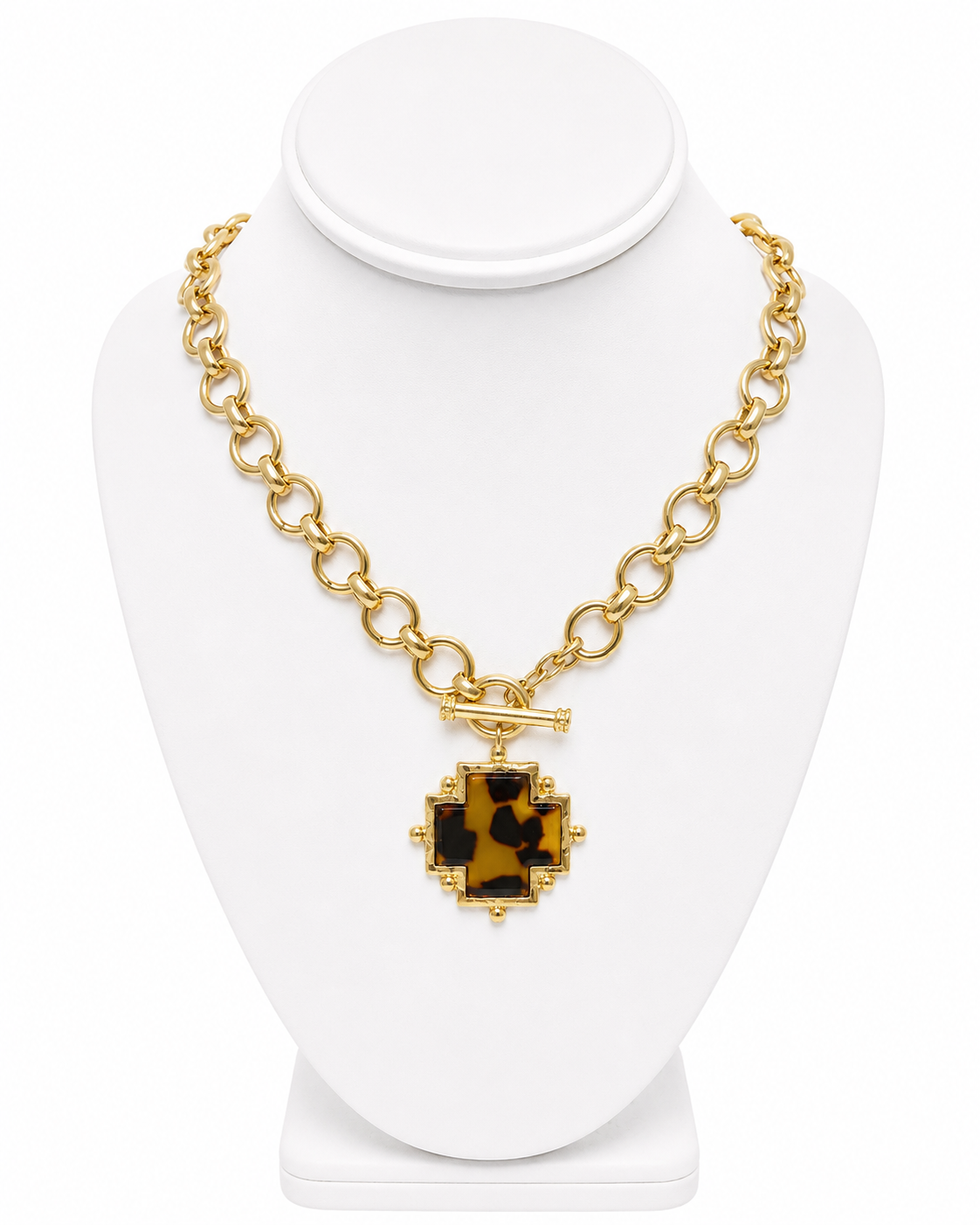 Golden Harbor Pendant Necklace