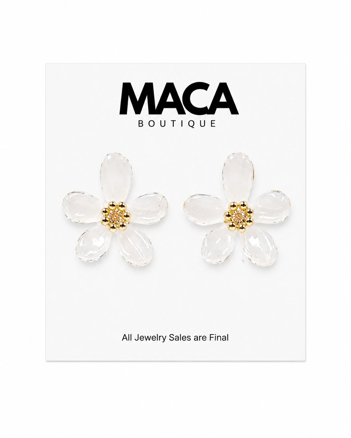 Flower Stud Earrings