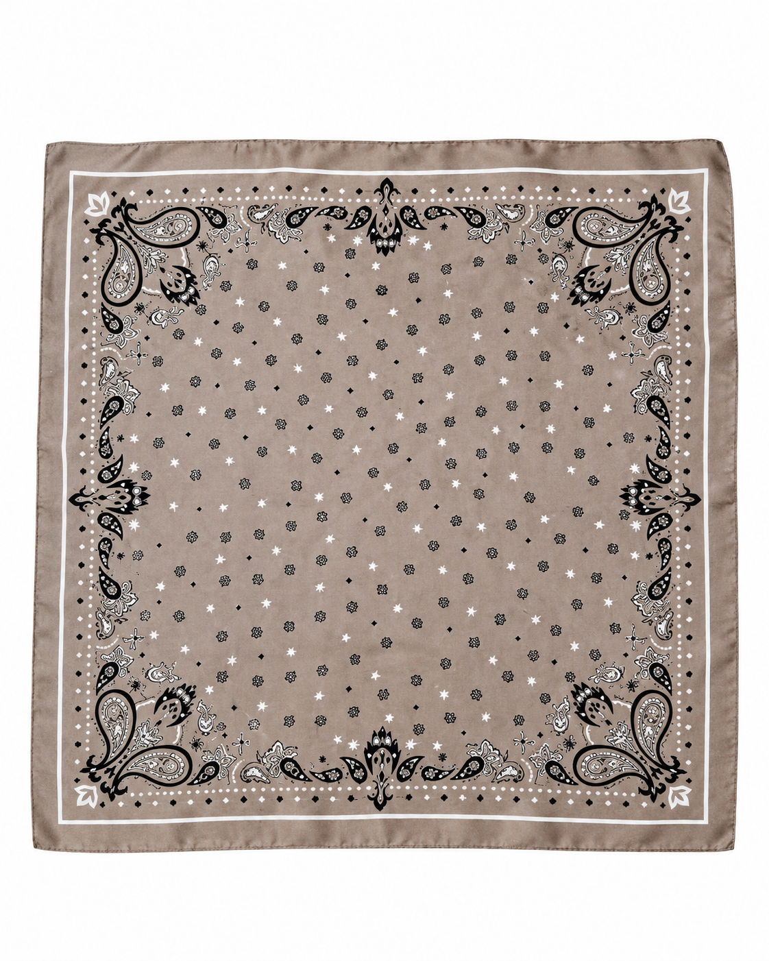 Paisley Silky Square Scarf