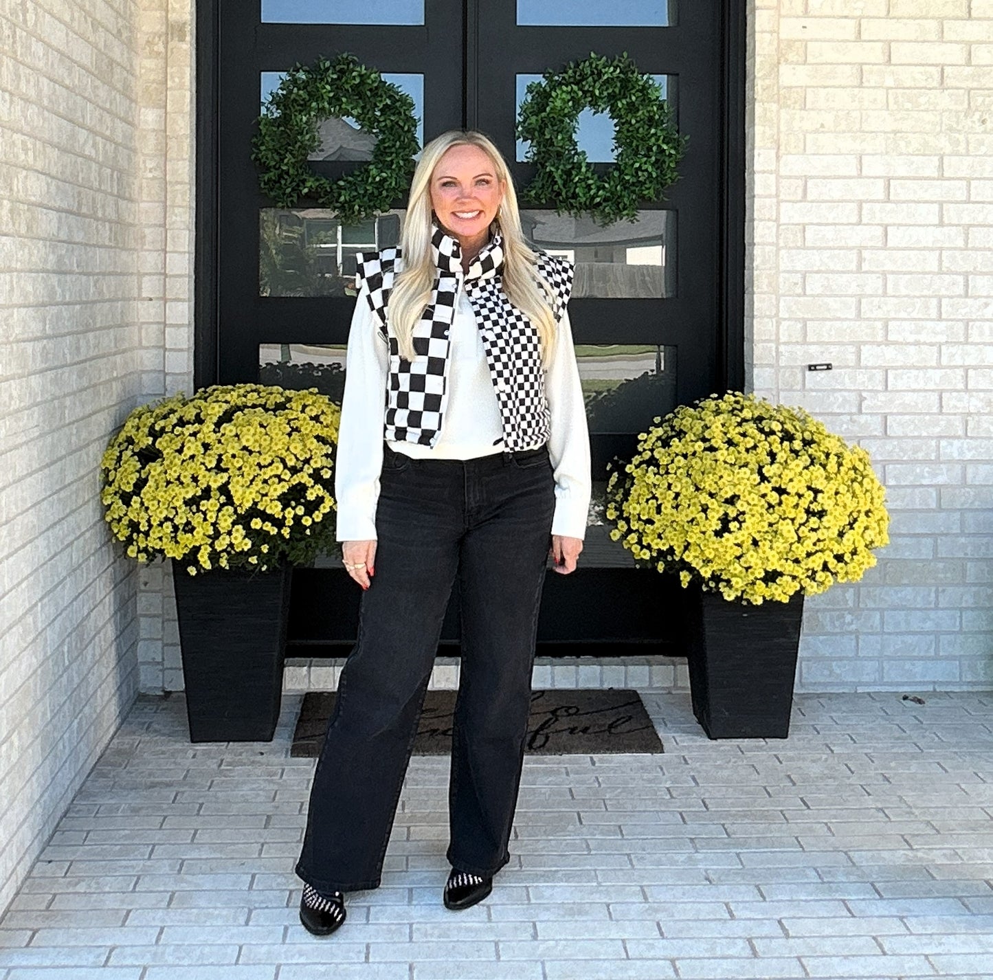 Crosswalk Puffer Vest