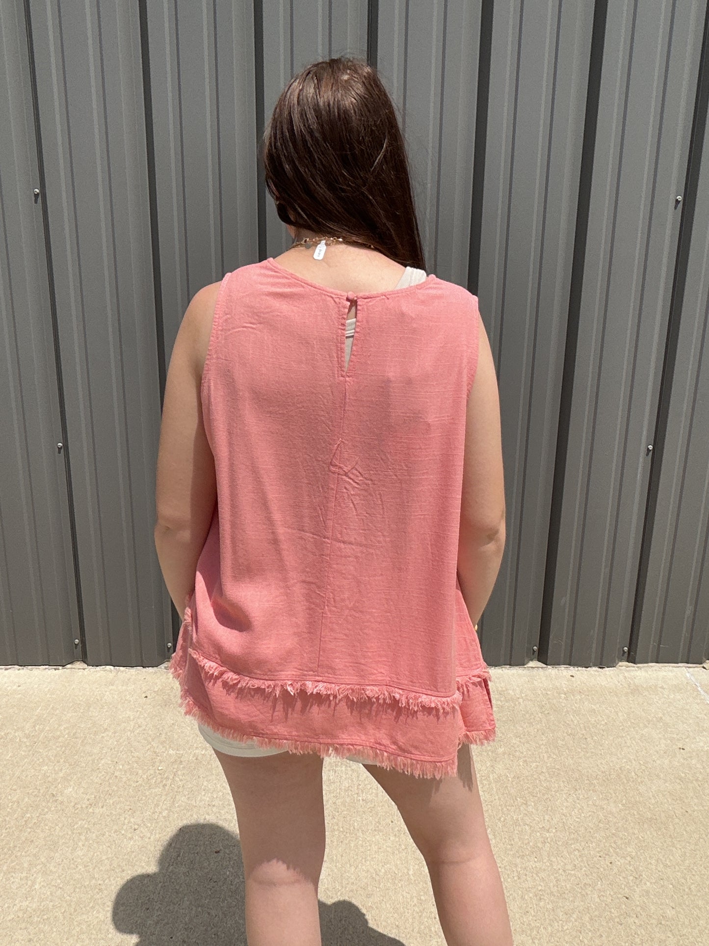 Raw Edge Tank