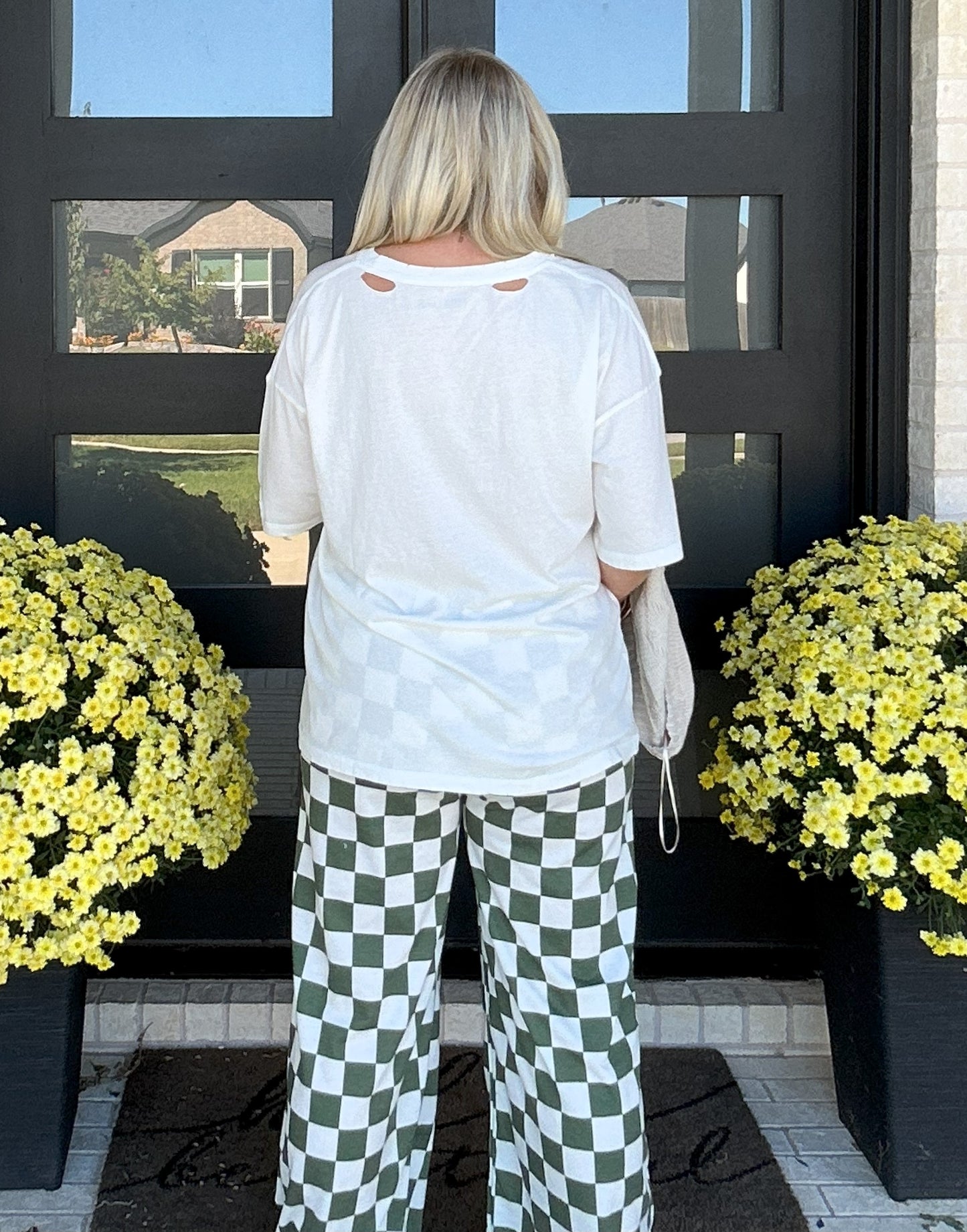 Chill Check Knit Pants