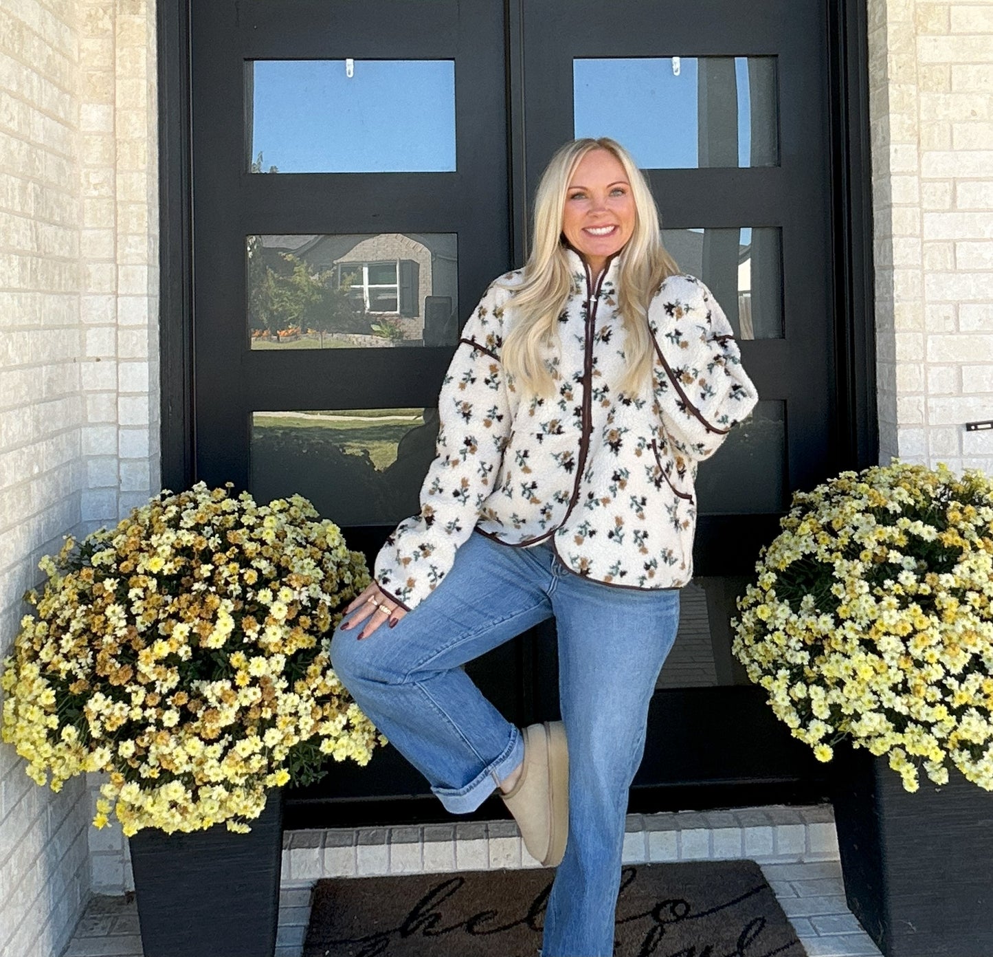 Harvest Bloom Fleece Jacket