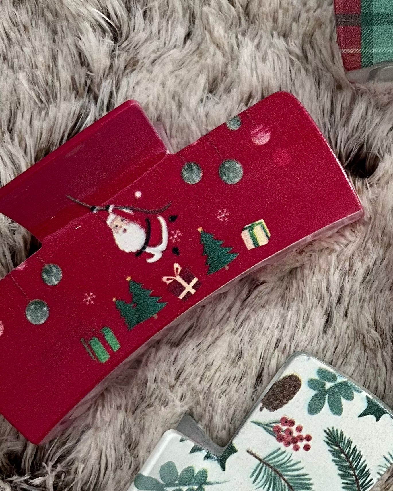 Holiday Cheer Clip - Santa Sparkle