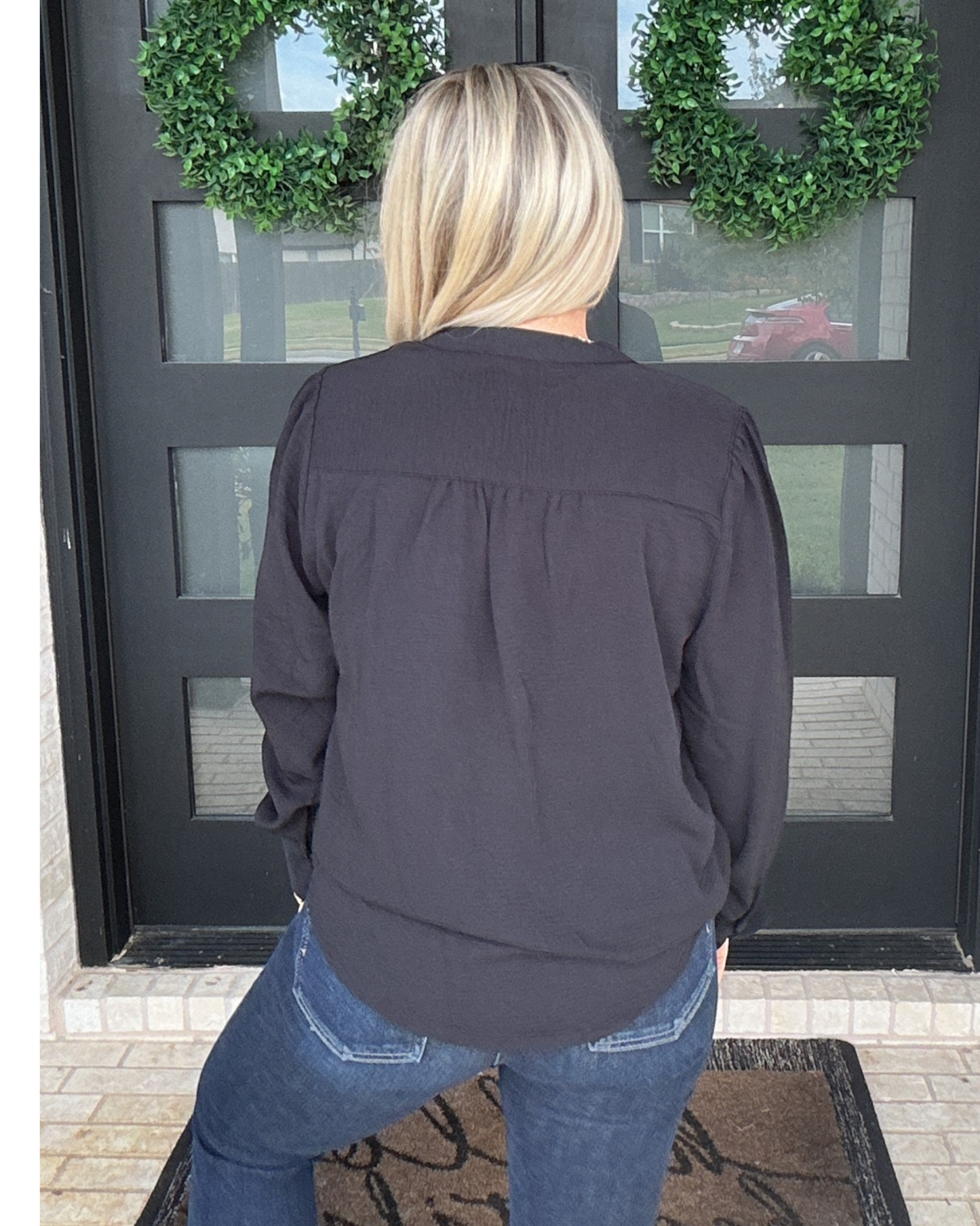 Noted Blouse - Black