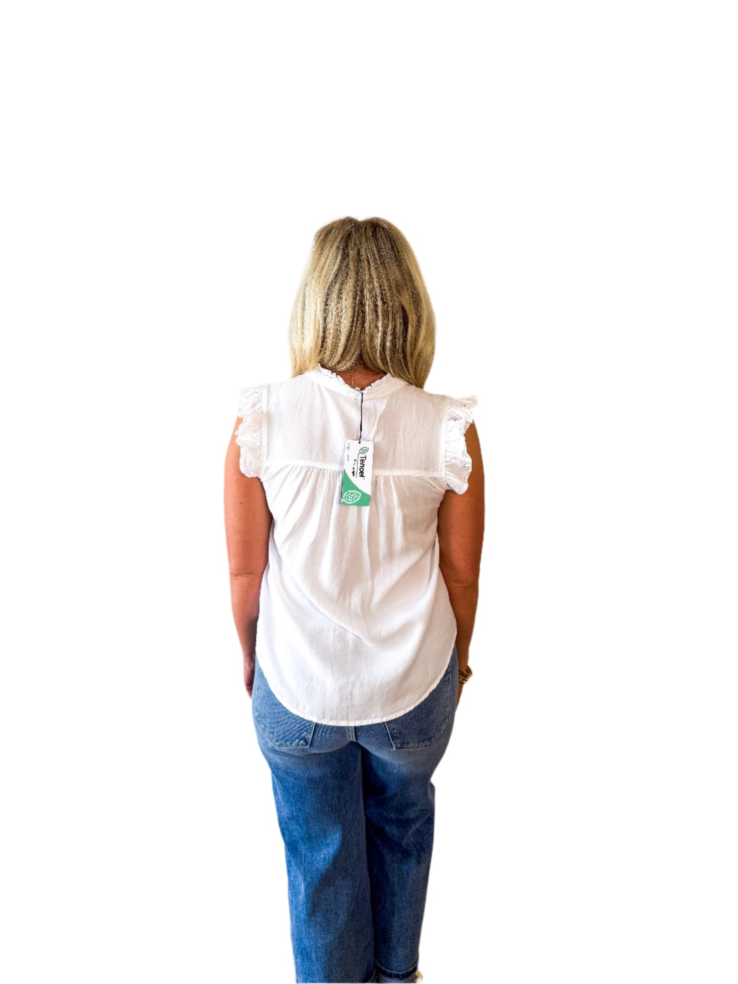 Driftwood Top - White