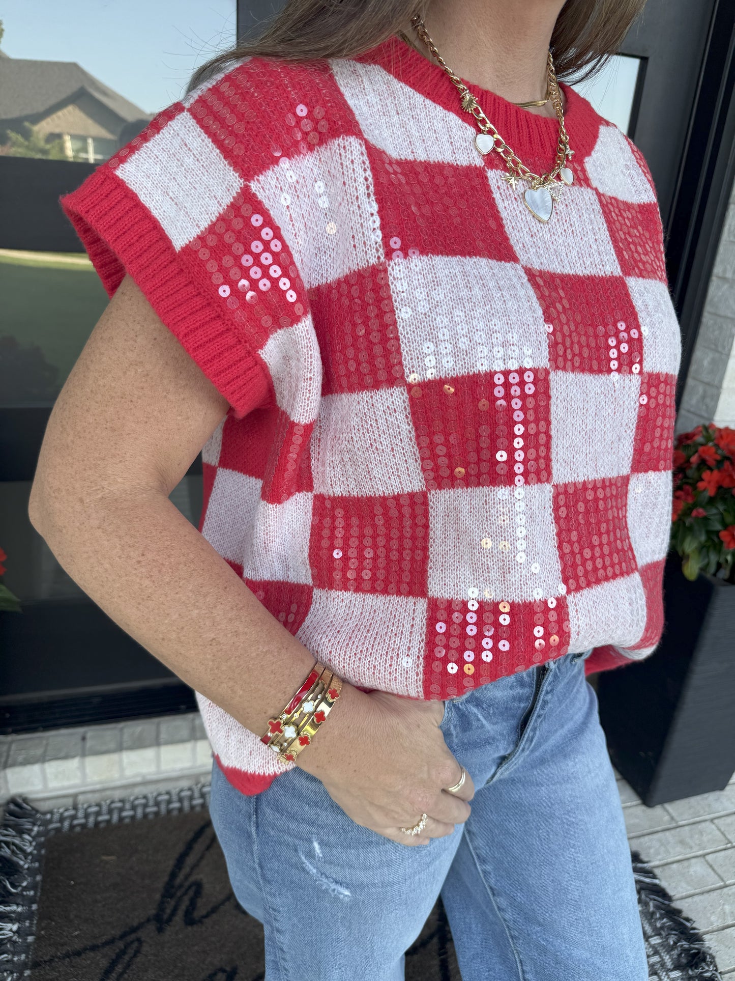 Glitz & Gameday Sequin Sweater