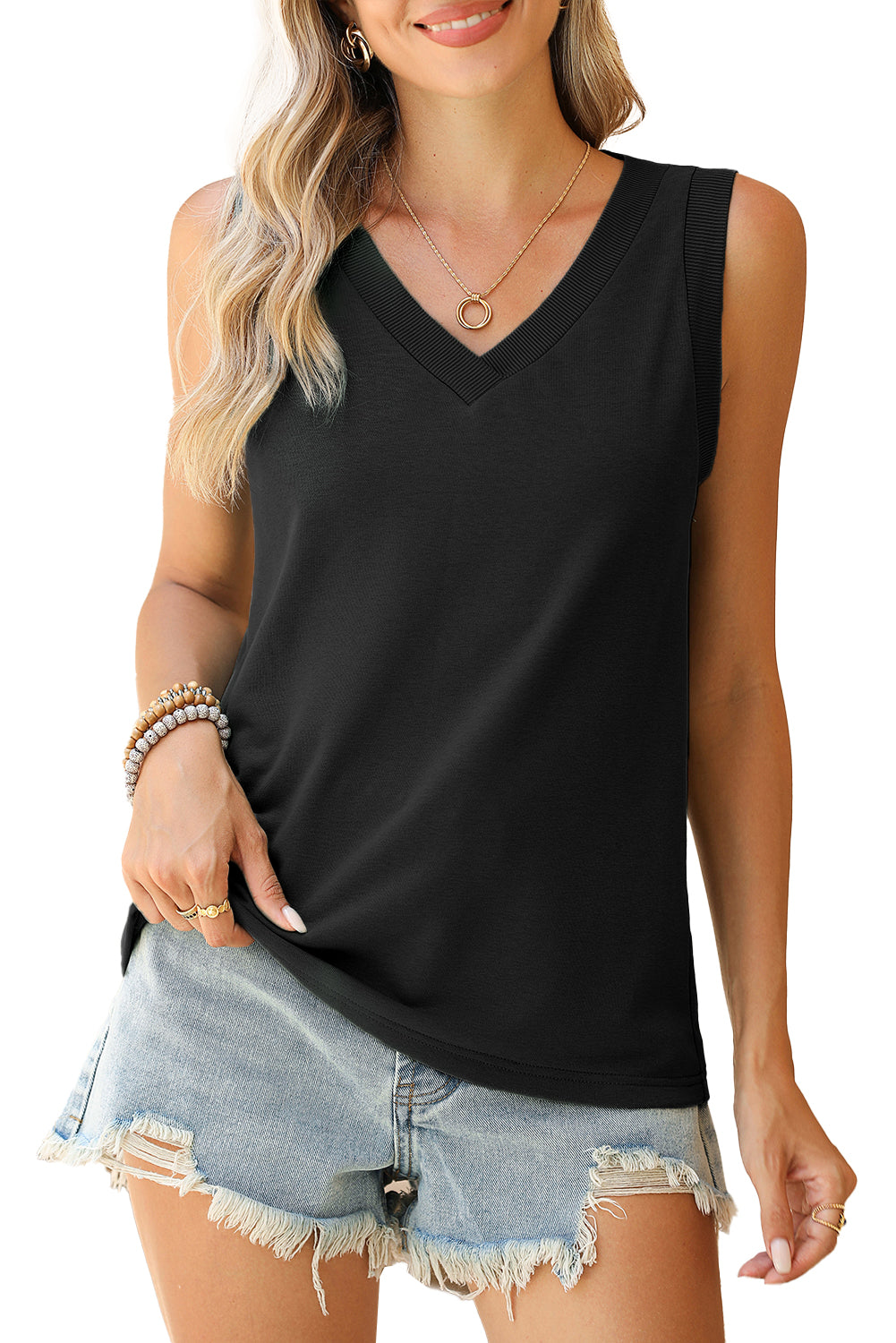 Easy V Neck Tank