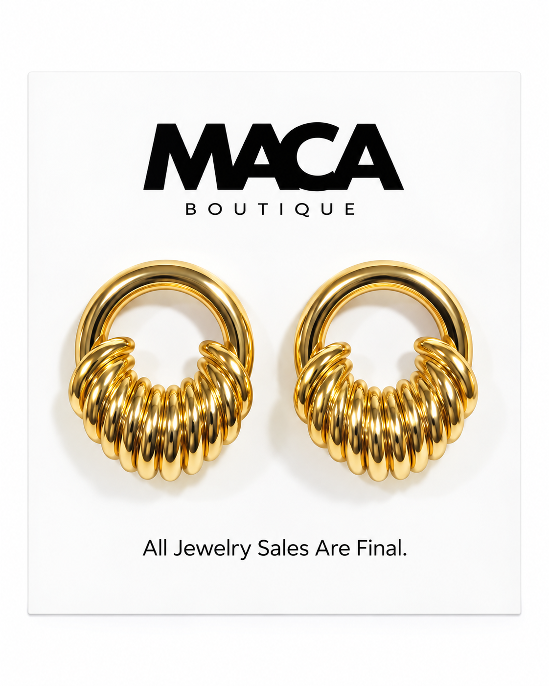 Loop Effect Earrings