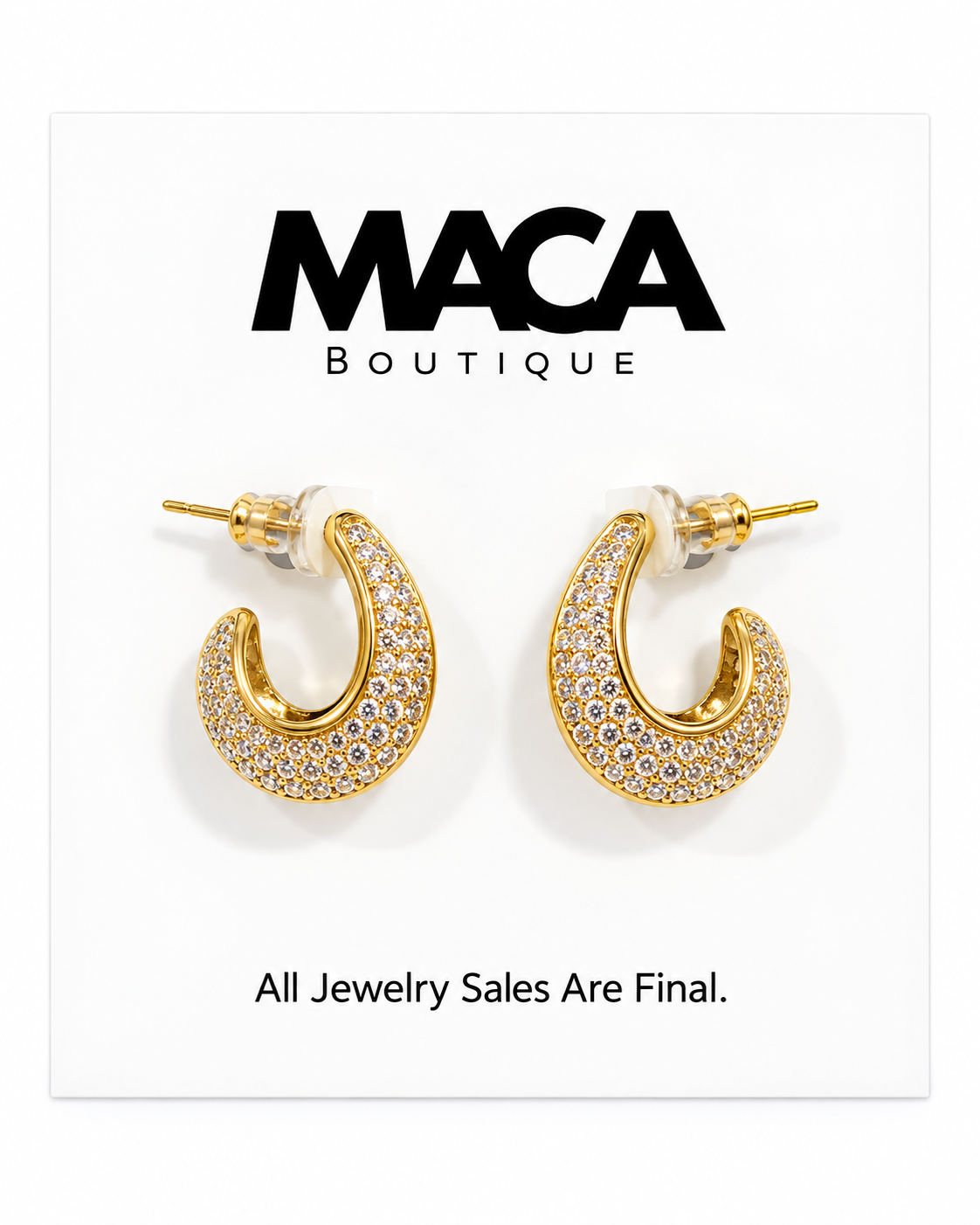 Crystal Current Hoops