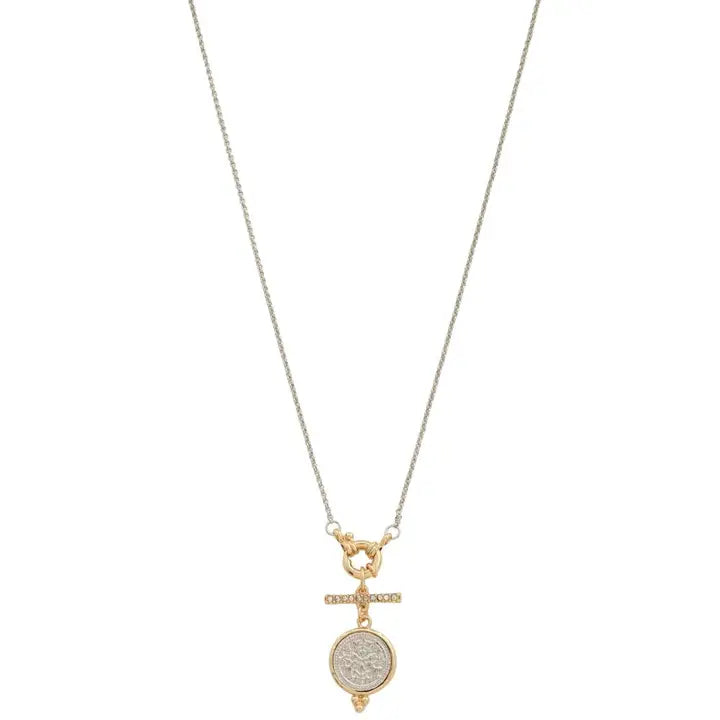 Petite Heirloom Coin Necklace
