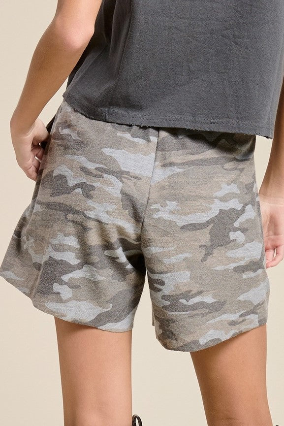 Laid-Back Lounge Shorts - Camo