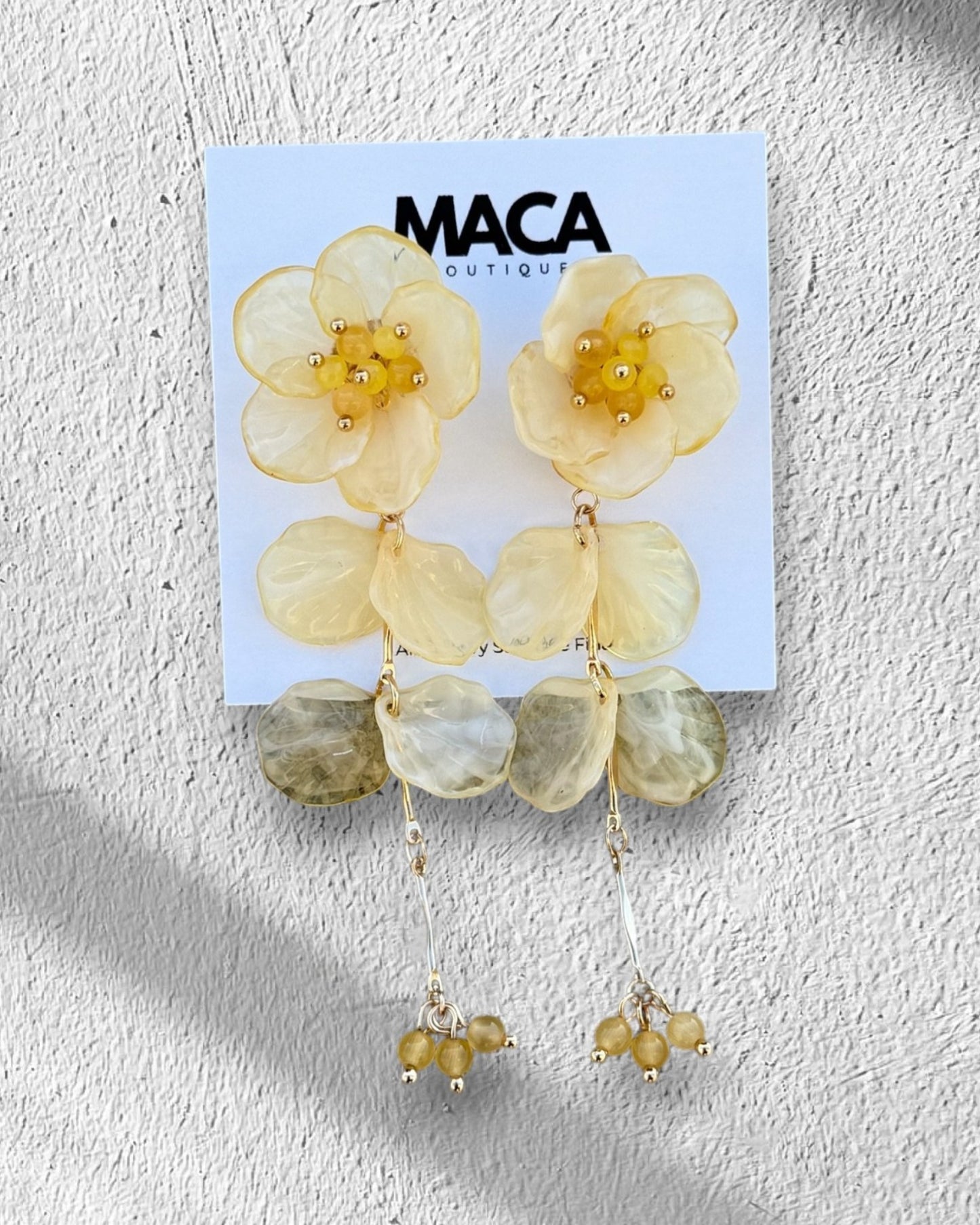 Petal Drop Earrings