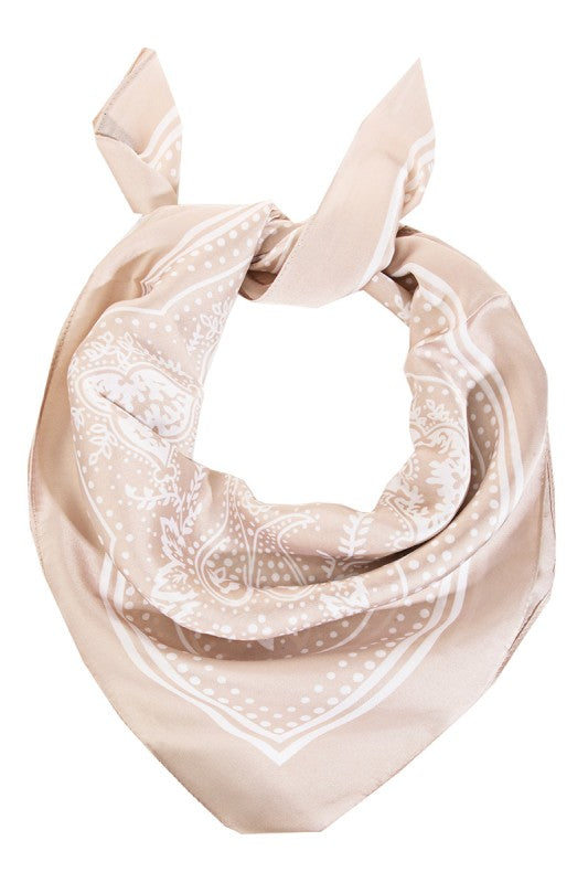 Silk Bandana Scarf