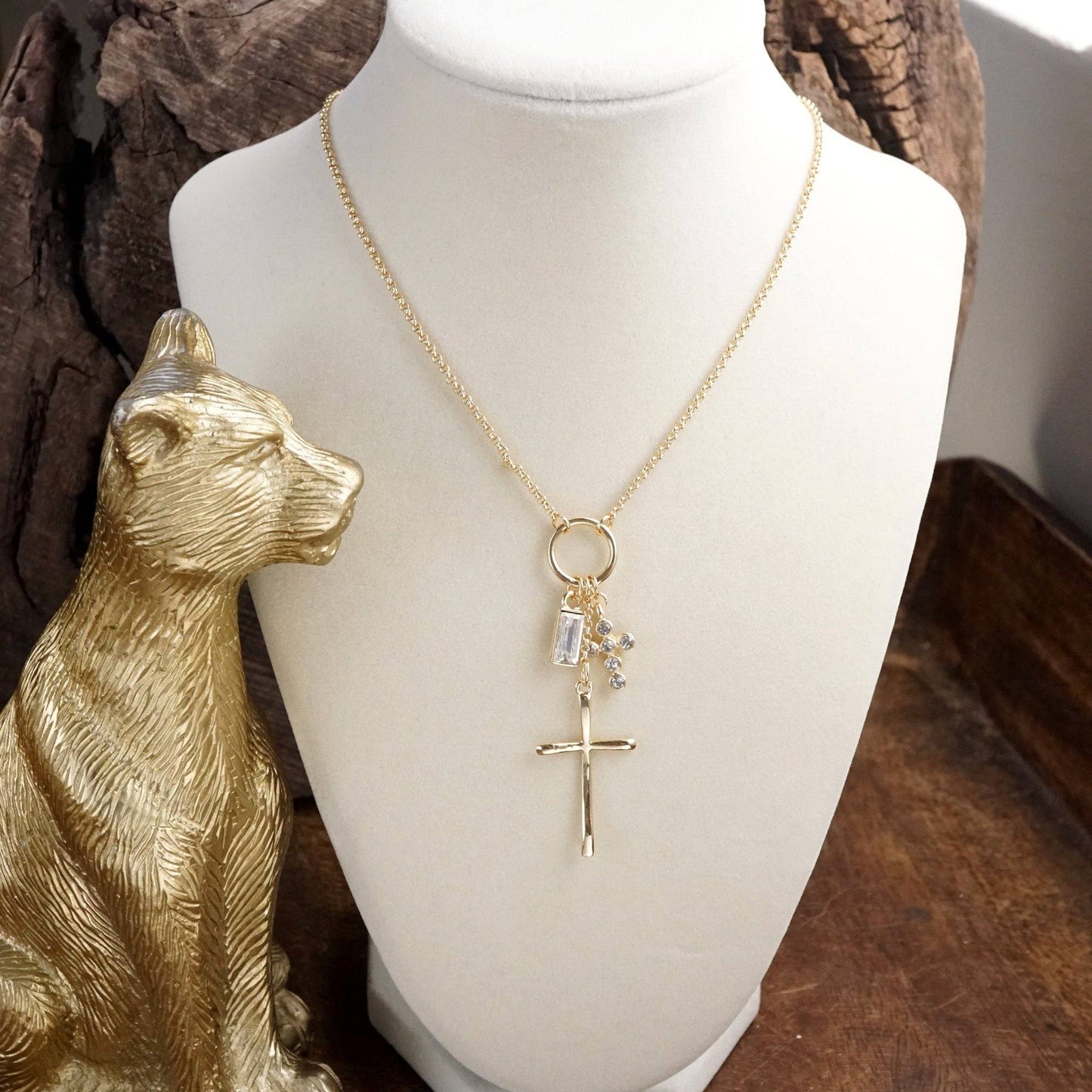 Faithful Glow Charm Necklace