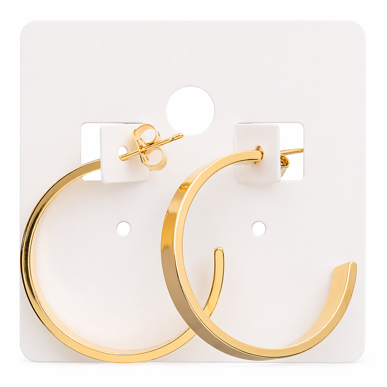 The Refined Gold Mini Hoops