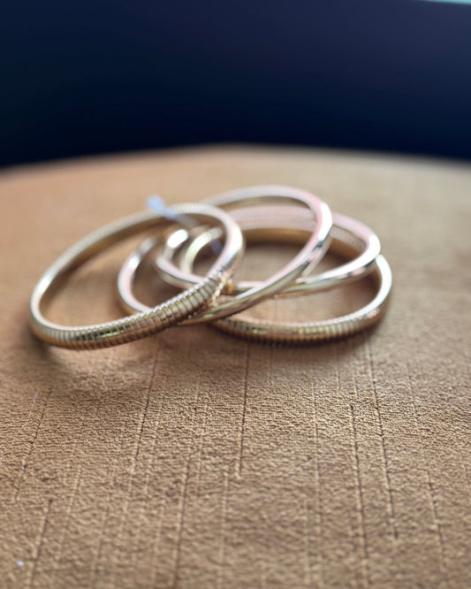 Bold Link Bangles