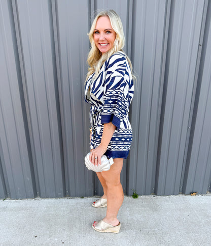 Palm Retreat Romper