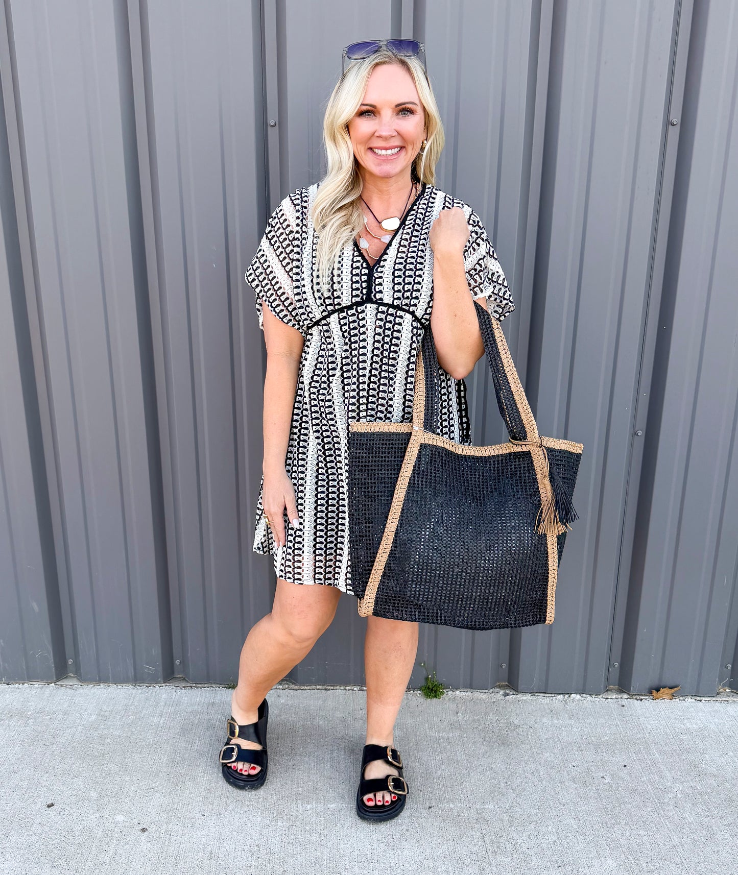 Midnight Sands Coverup Dress