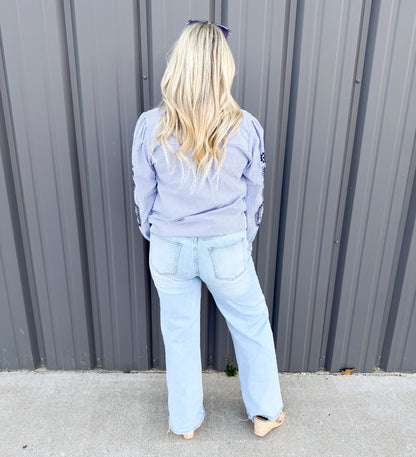 Harbor Bloom Button Down