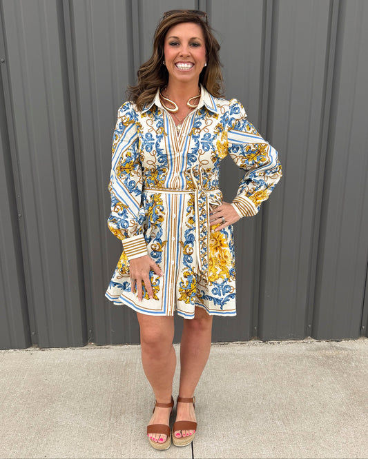 Painted Joy Printed Dress