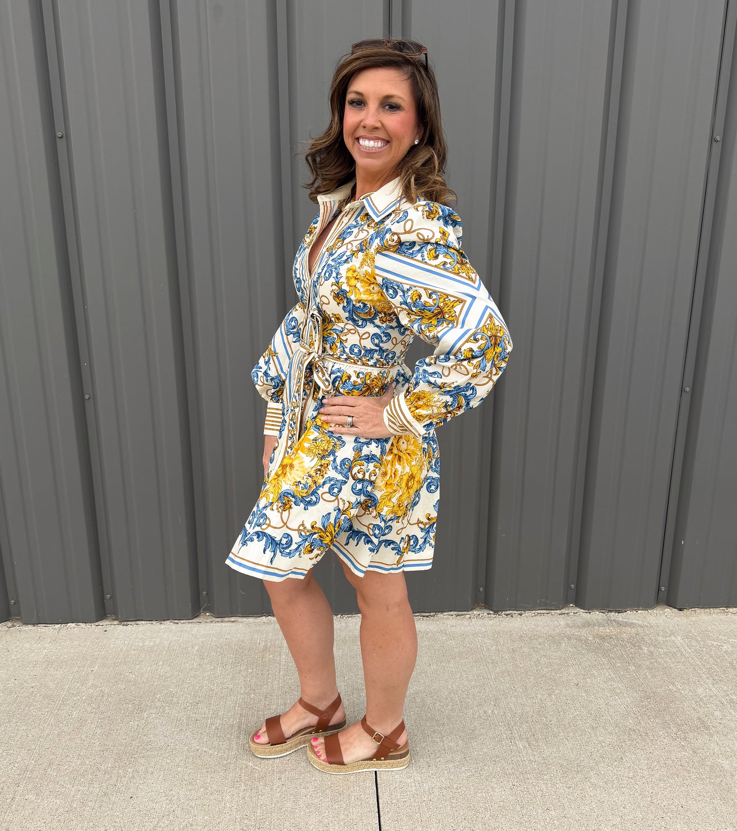 Painted Joy Printed Dress