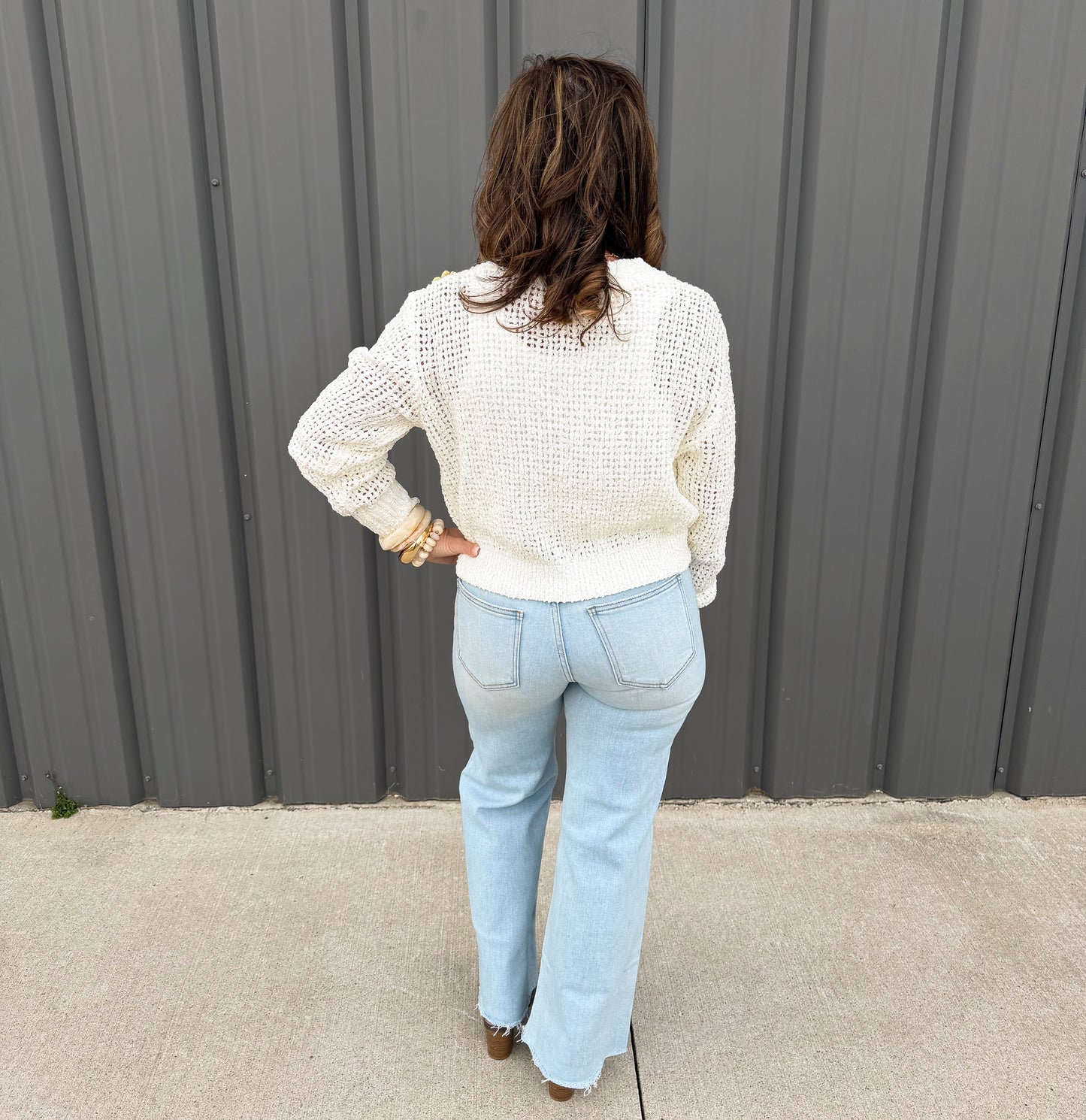 Sweet Bloom Knit Cardigan