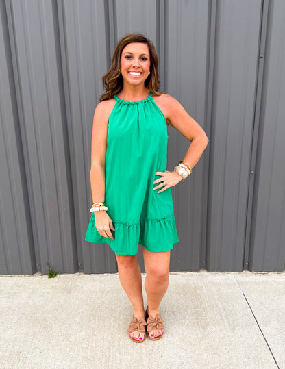 The Harper Halter Dress