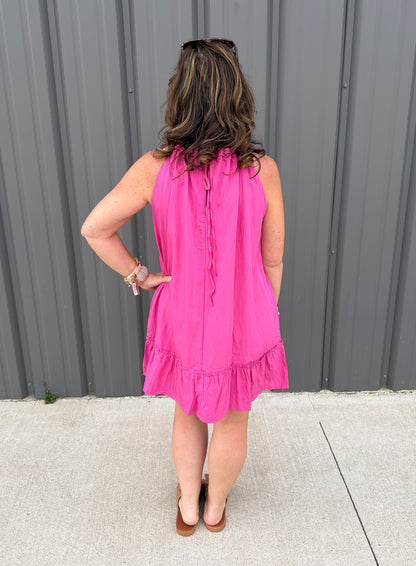 The Harper Halter Dress