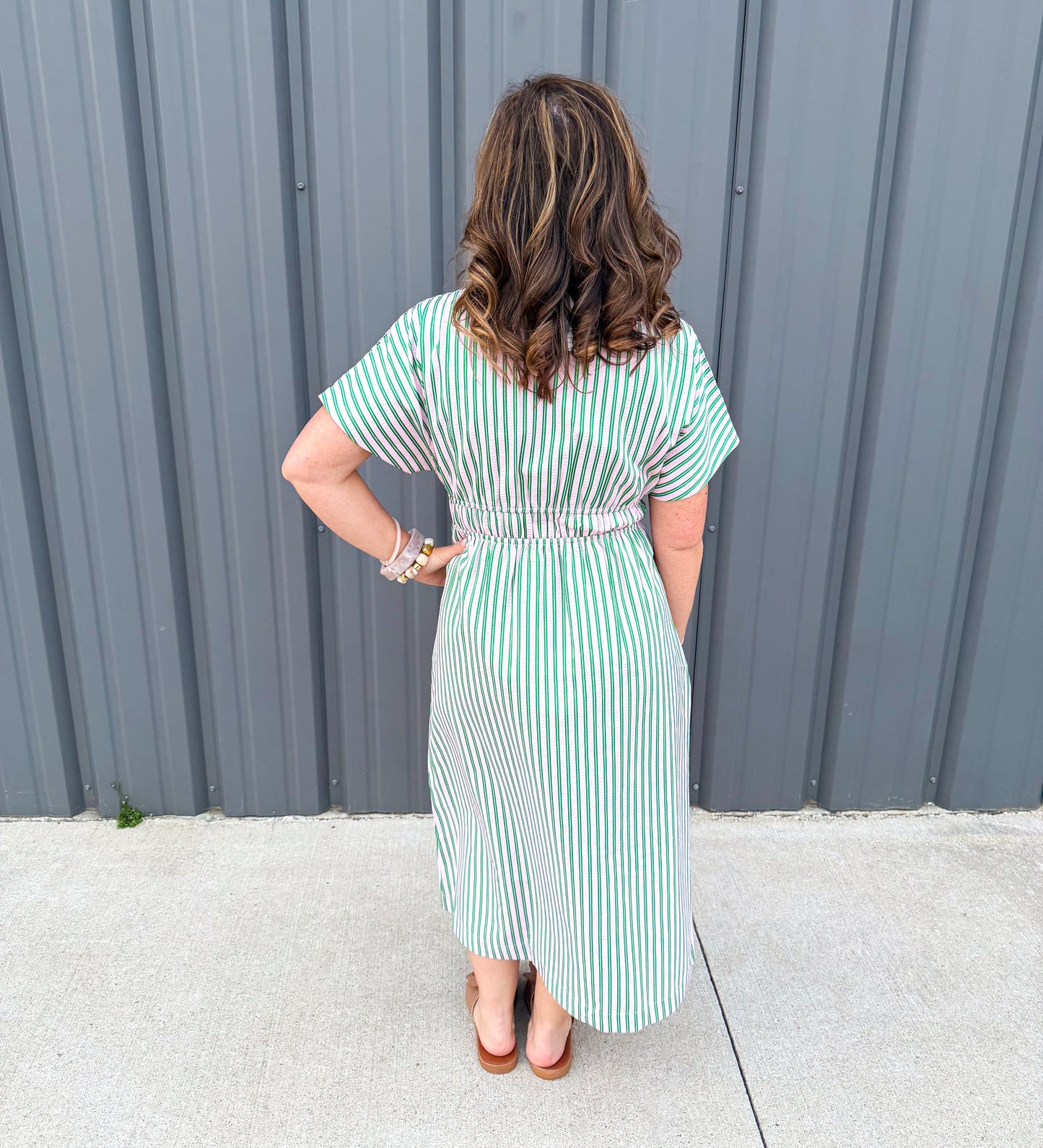 The Emerson Stripe Midi