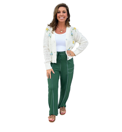 Harbor Stitch Knit Pants