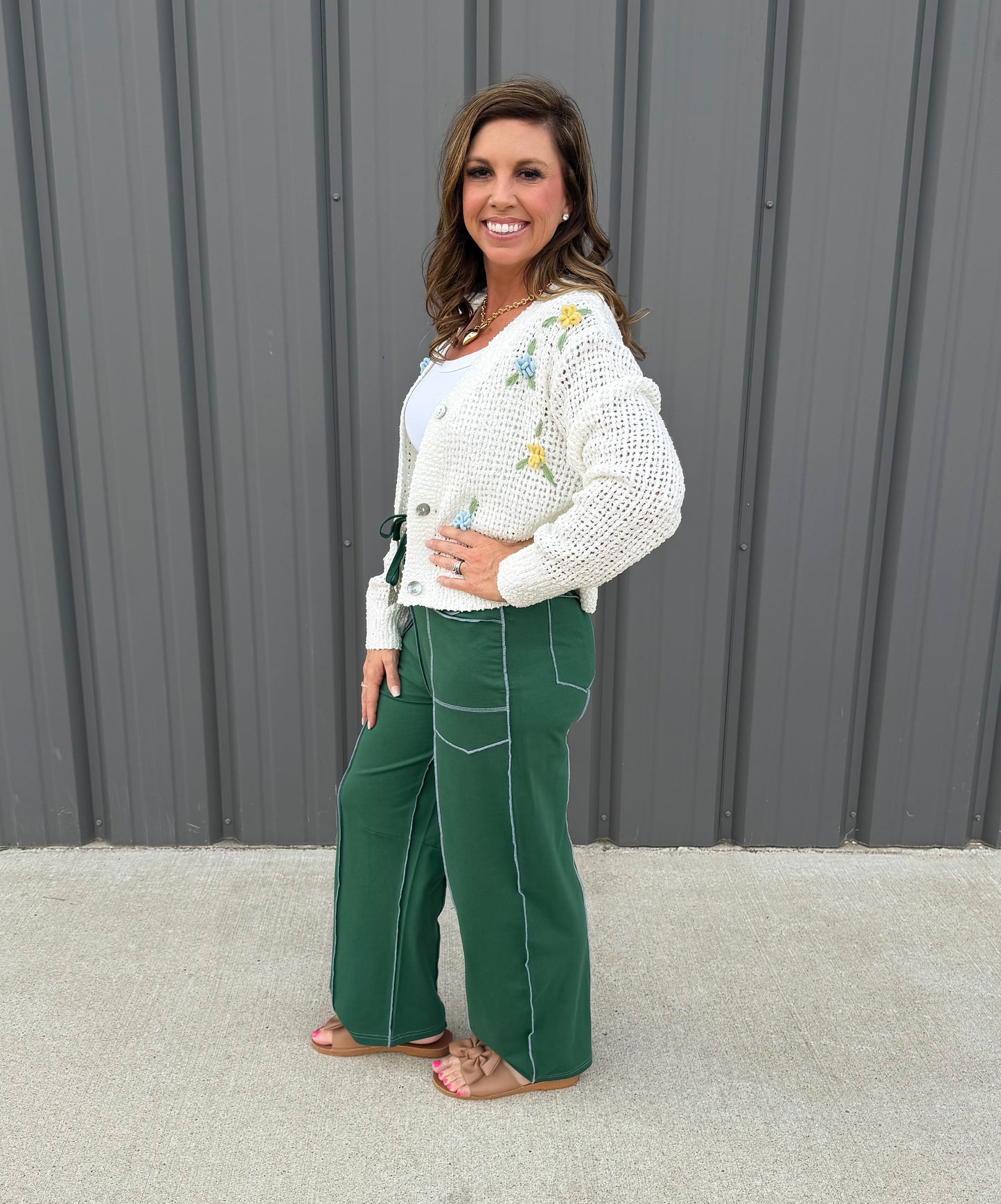 Harbor Stitch Knit Pants