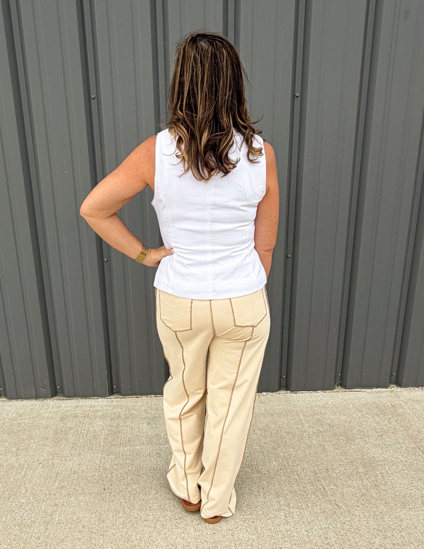 Harbor Stitch Knit Pants