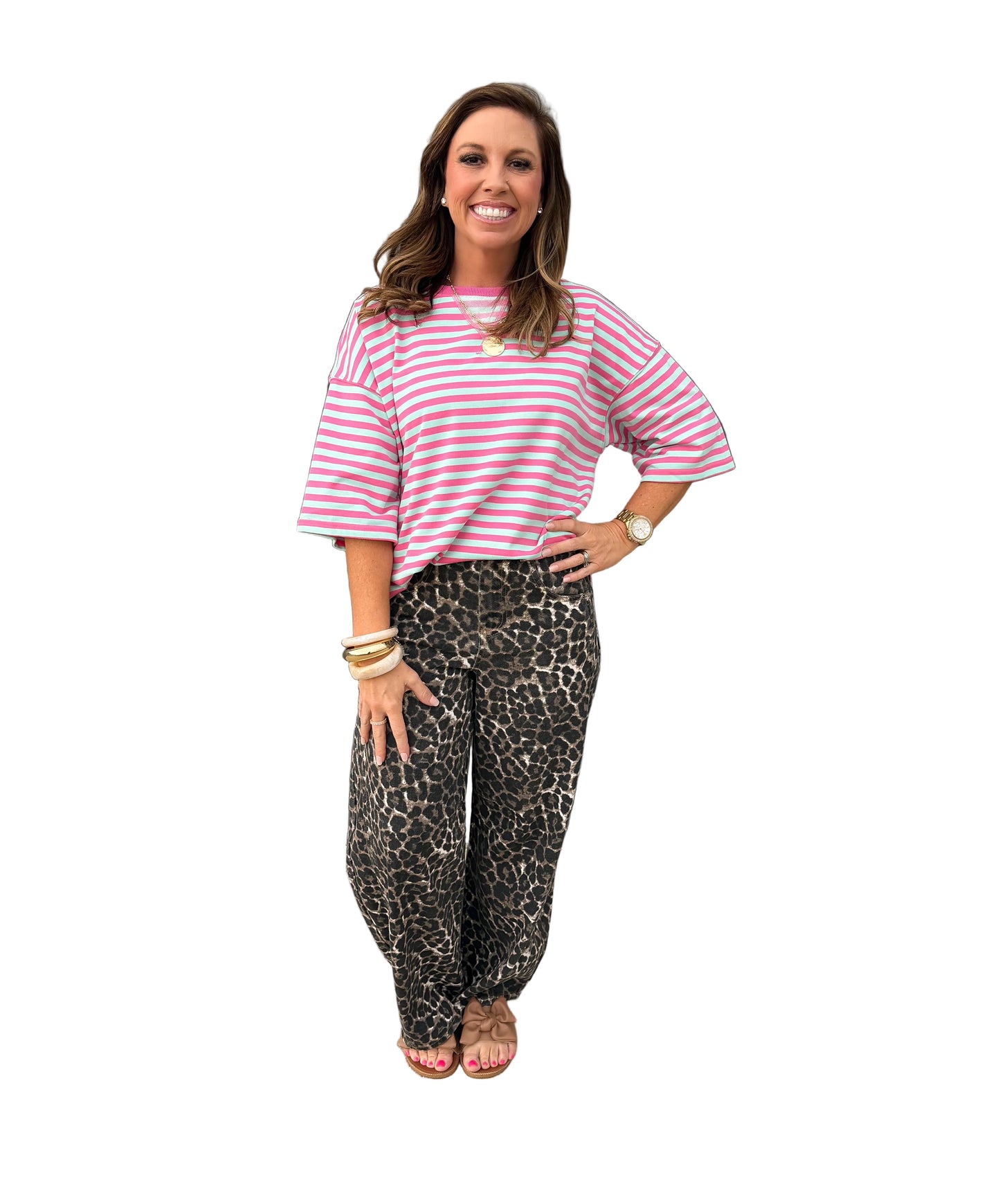 Sunset Stripe Tee
