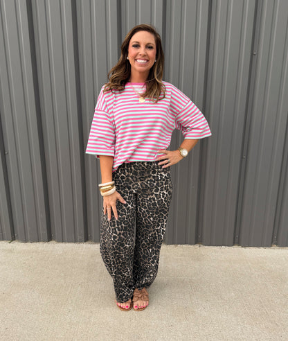 Sunset Stripe Tee