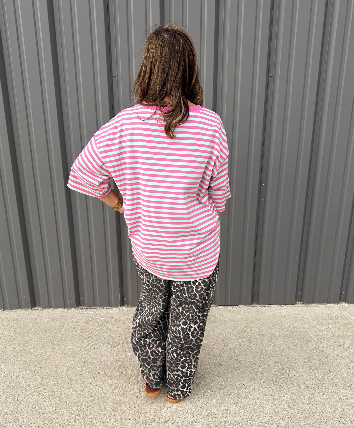 Sunset Stripe Tee
